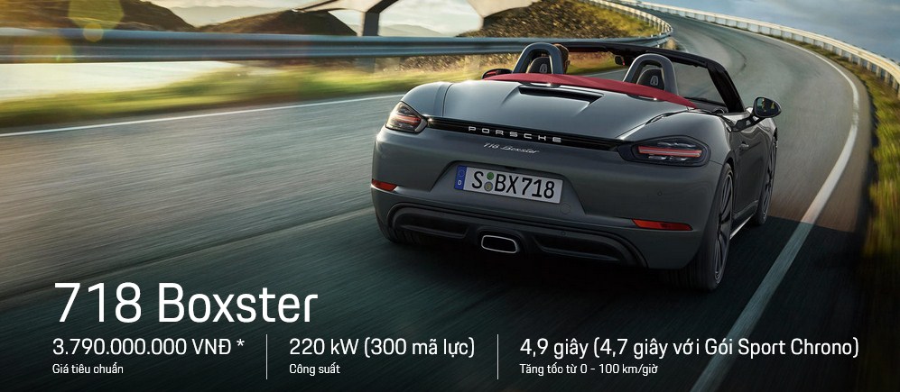 Đánh giá xe Porsche 718 Boxster 2020 chính hãng nhập khẩu